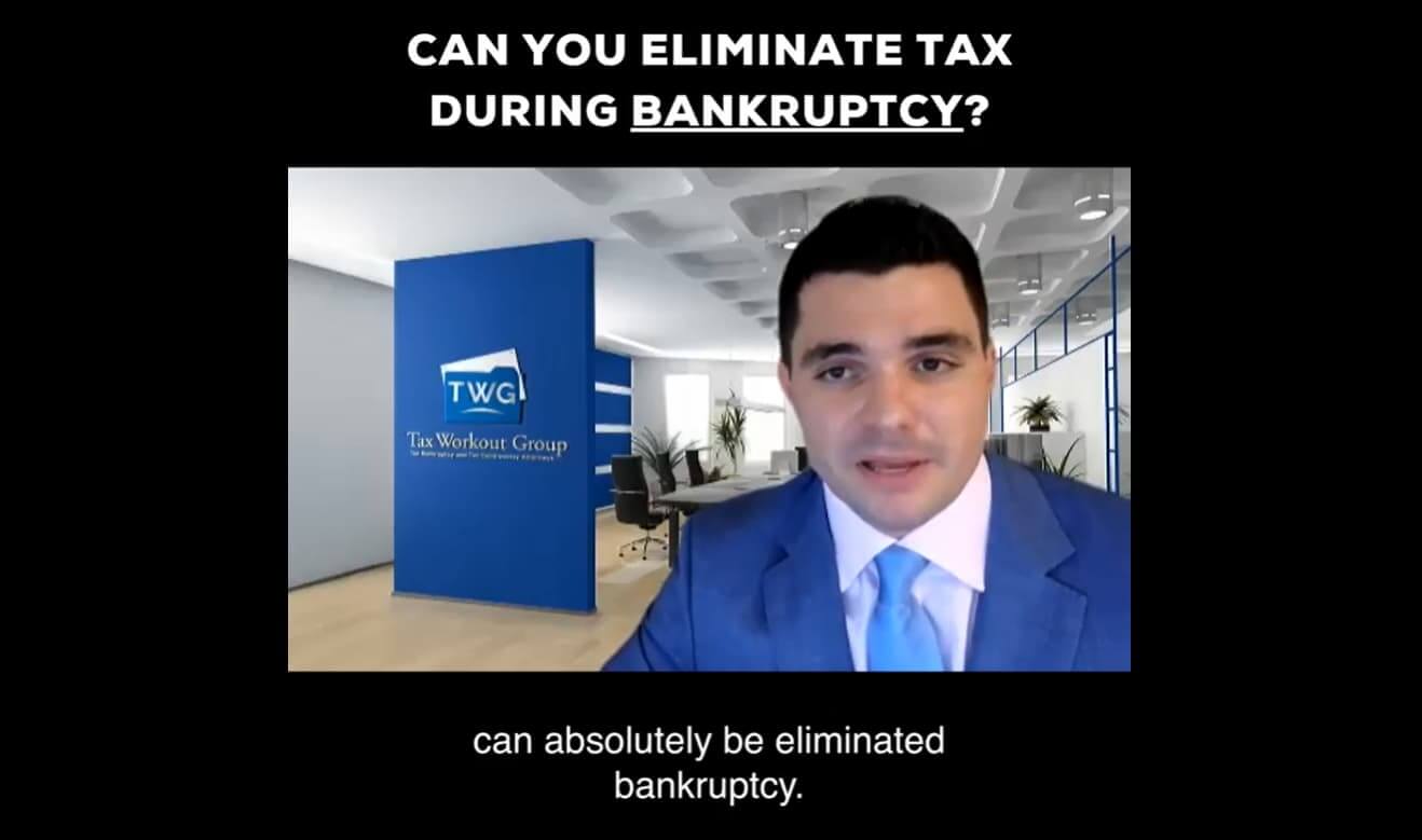 Eliminate Tax During Bankruptcy