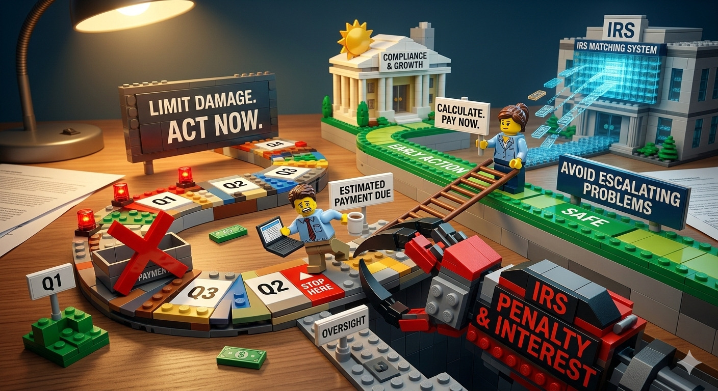 Missed an Estimated Tax Payment? Here’s What to Do (Before It Gets Worse)