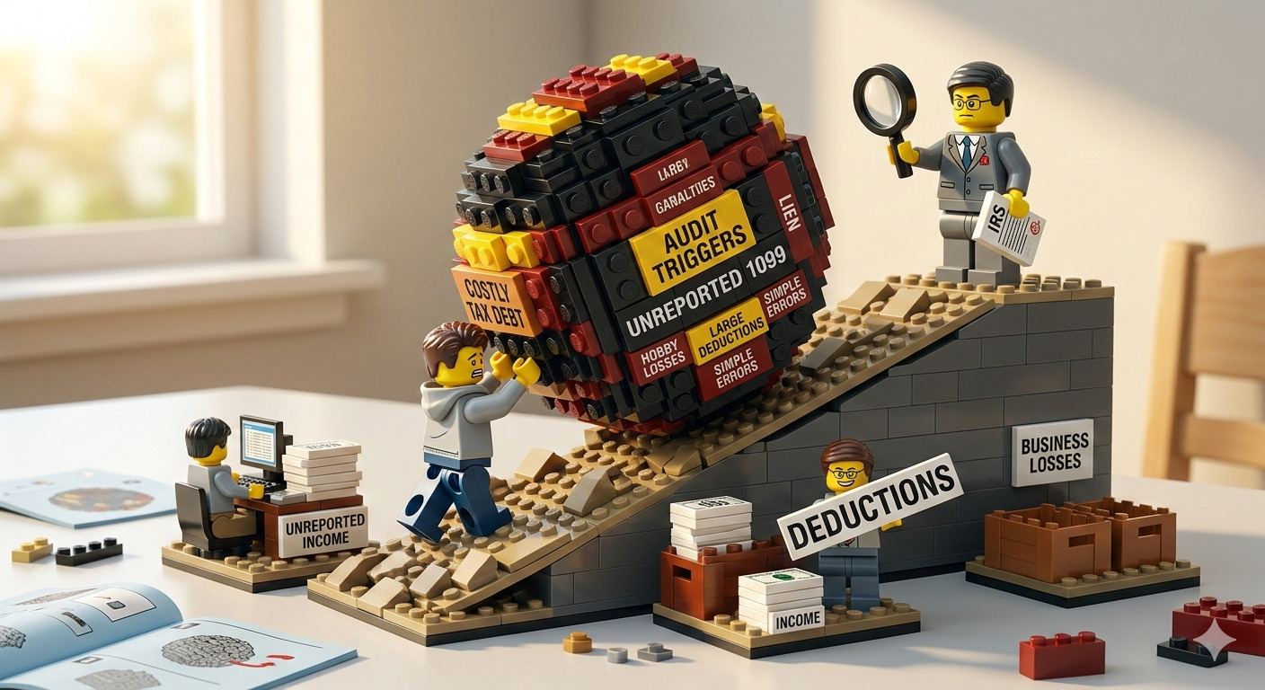 Top 5 Mistakes That Trigger IRS Audits (And How to Avoid Costly Tax Debt)